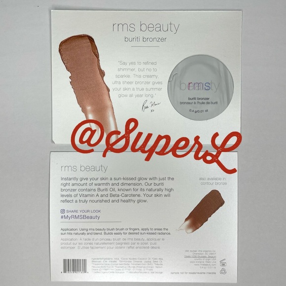 $1 RMS Beauty buriti bronzer living luminizer peach illuminator - Picture 5 of 8